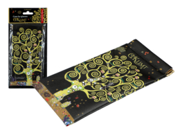 Astuccio per occhiali, morbido - G. Klimt, Albero della Vita (CARMANI)