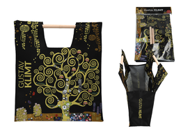 Borsa con manico in legno - G. Klimt, Albero della Vita (CARMANI)