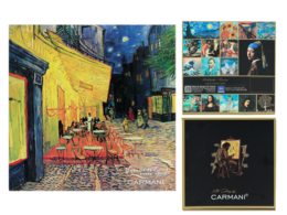 Podkładka szklana - V. van Gogh, Taras Kawiarni w Nocy (CARMANI)