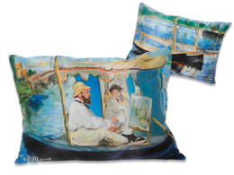 Pillow with filling/zip - E. Manet (CARMANI)
