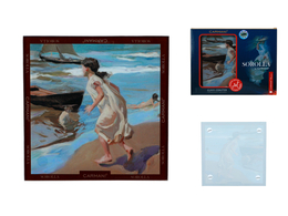 Podkładka szklana - J. Sorolla, Czas kąpieli (CARMANI)