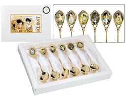 Set 6 cucchiaini - G. Klimt, mix (CARMANI)