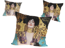 Cuscino con imbottitura/cerniera - G. Klimt, Judith (CARMANI)