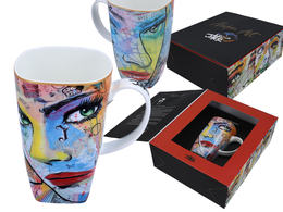 Mug - L. Jover, faccia della donna IV (Carmani)