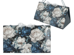 Set de 6 bolsas decorativas - Flores (CARMANI)