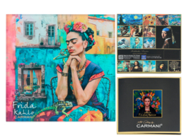 Podkładka szklana - inspirowana malarstwem F. Kahlo(CARMANI)