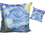 Cuscino con ripieno/zip - V. van Gogh, Starry Night (Carmani)