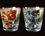 Set di 2 occhiali da whisky - V. van Gogh, girasoli + iris (Carmani)