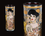 Bicchiere da vodka - G. Klimt. Adele Bloch Bauer I (CARMANI) + set di 4 sottobicchieri in sughero
