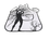Kitchen apron - Black & White, Man and tree (CARMANI)